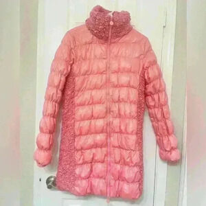MONCLER PUFFERS JACKET SIZE 38/ USA Medium - pink